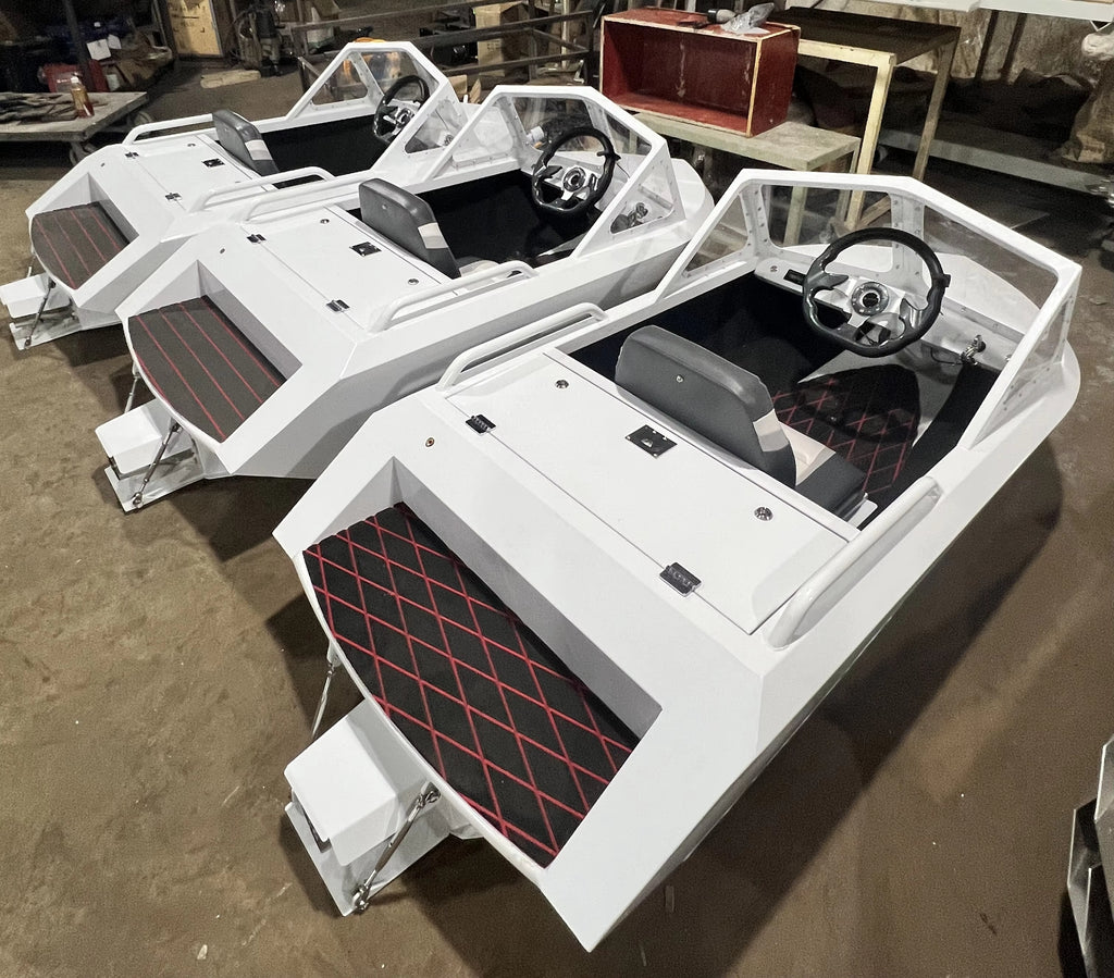 New Arrival Aluminum Powered Electric Jet Boat with Inboard Engine Speed Boat Mini Jet Boat