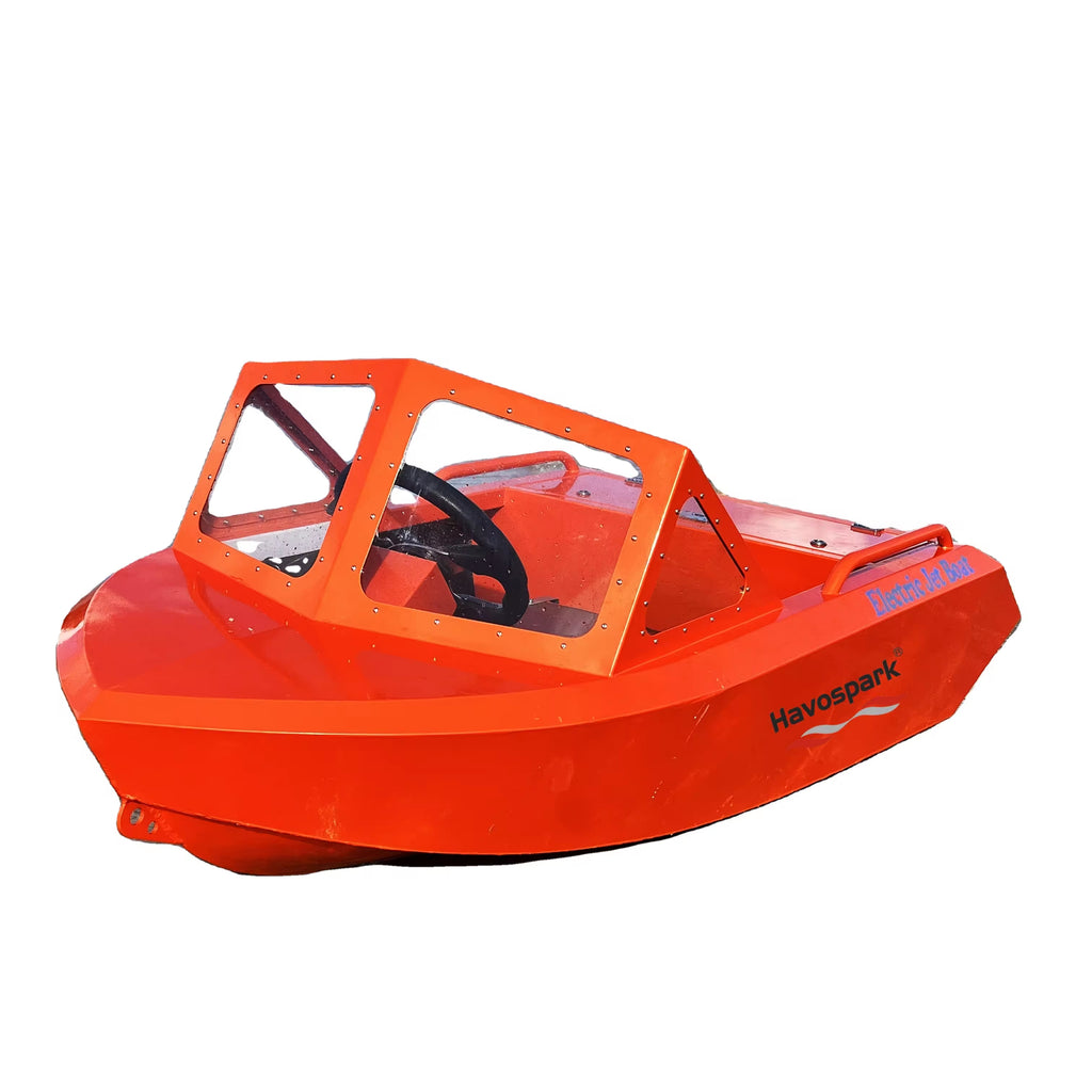New Arrival Aluminum Powered Electric Jet Boat with Inboard Engine Speed Boat Mini Jet Boat