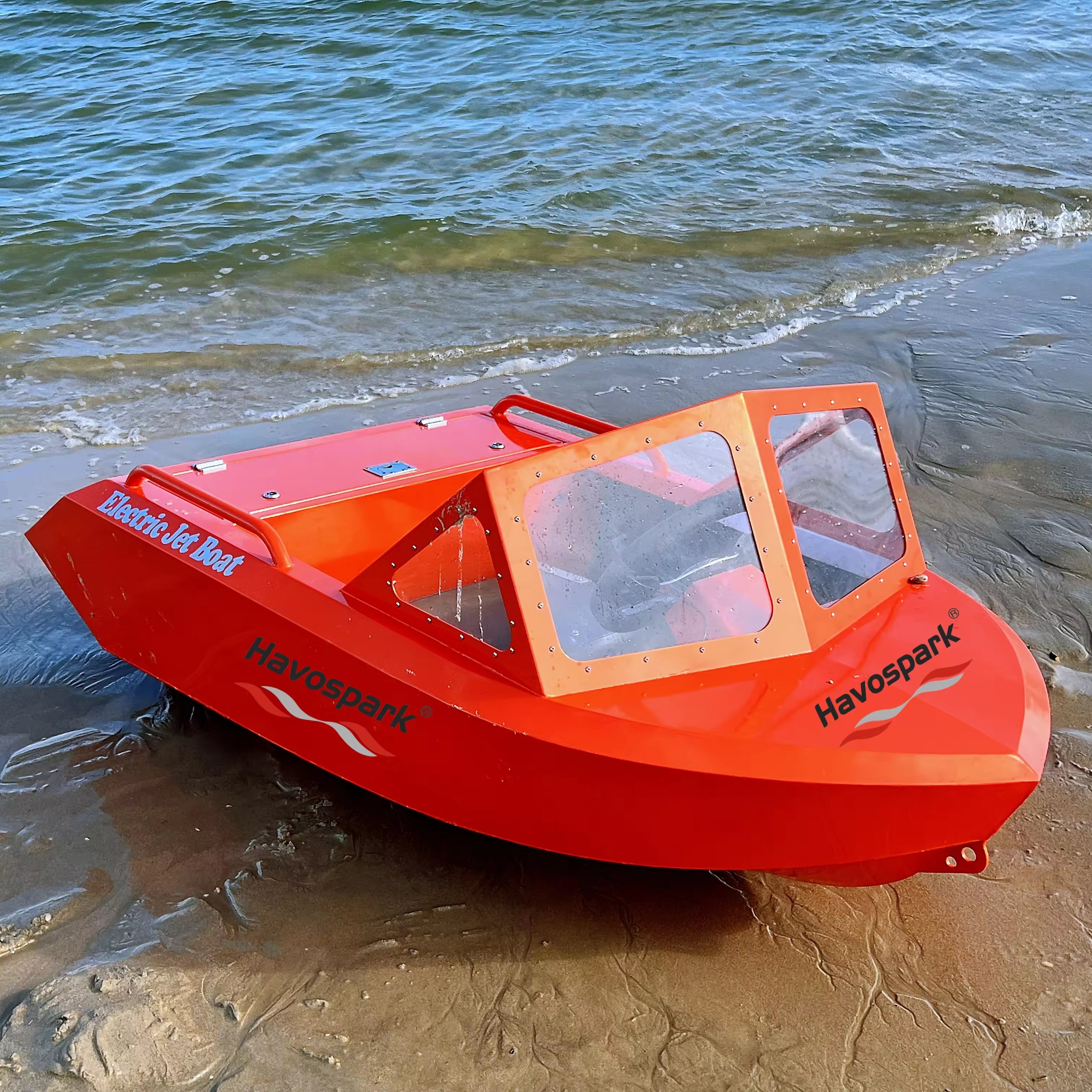New Arrival Aluminum Powered Electric Jet Boat with Inboard Engine Speed Boat Mini Jet Boat